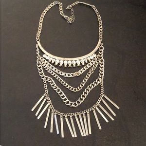 Layered statement necklace